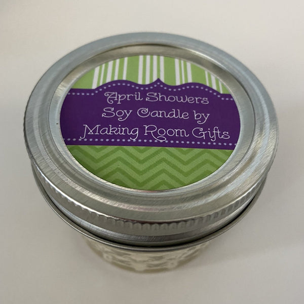 April Showers Soy Wax Candle