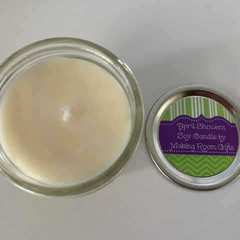 April Showers Soy Wax Candle