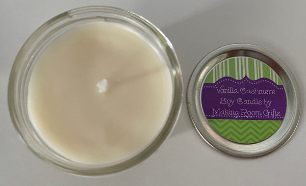 Vanilla Cashmere Soy Wax Candle